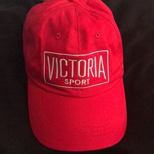 Victoria Secrets Sport Hat. Red. One size.
